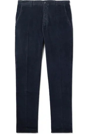 Incotex Slim-Fit Stretch-Cotton Corduroy Trousers