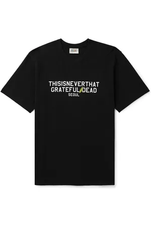 This Is Never That Grateful Dead Seoul Tour Logo-Print Cotton-Jersey T-Shirt