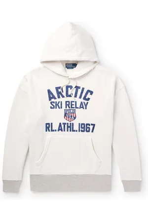 Ralph Lauren Printed Cotton-Blend Jersey Hoodie