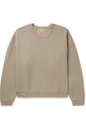 Acne Studios Fester U Garment-Dyed Cotton-Jersey Sweatshirt
