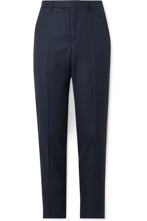 Paul Smith Straight-Leg Checked Wool Suit Trousers