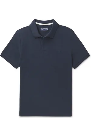 Vilebrequin Slim-Fit Logo-Embroidered Cotton-Piqué Polo Shirt