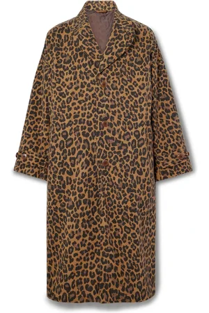 KAPITAL Cavalier Leopard-Print Cotton-Blend Twill Coat