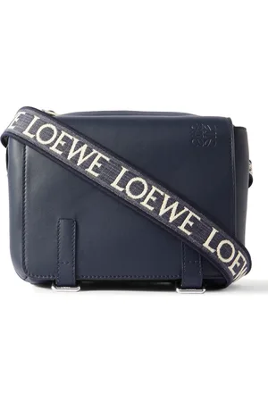 Loewe Military Leather Messenger Bag