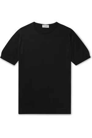 JOHN SMEDLEY Belden Slim-Fit Knitted Sea Island Cotton T-Shirt