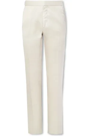 Tom Ford Dyllan Straight-Leg Silk and Linen-Blend Twill Suit Trousers
