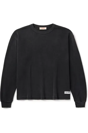 CHERRY LOS ANGELES Logo-Print Waffle-Knit Cotton T-Shirt