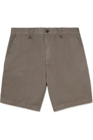 Mr P. Wide-Leg Cotton and Linen-Blend Bermuda Shorts