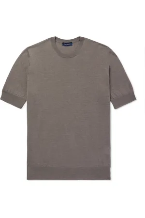 Thom Sweeney Cashmere and Silk-Blend T-Shirt