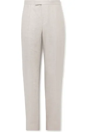 Favourbrook Slim-Fit Linen Suit Trousers