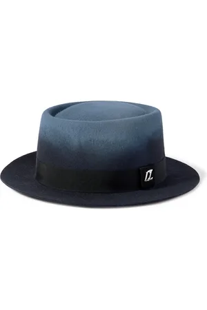 Christian Louboutin Andaloubi Grosgrain-Trimmed Merino Wool-Felt Fedora
