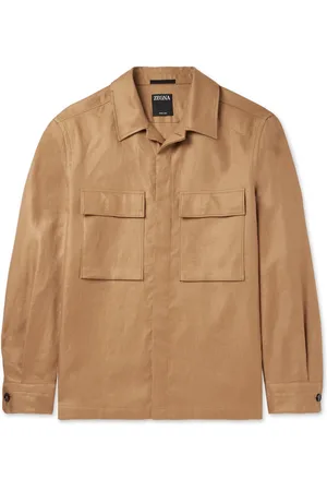 Ermenegildo Zegna Linen-Canvas Overshirt