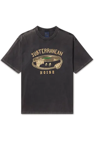 Nudie Jeans Printed Cotton-Jersey T-Shirt