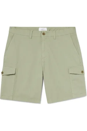 Mr P. Straight-Leg Cotton-Blend Ripstop Shorts