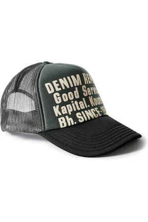 KAPITAL Printed Scuba and Mesh Trucker Cap