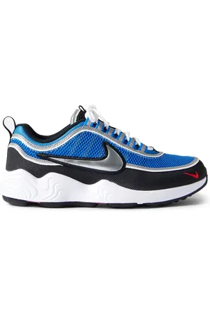 Nike Air Zoom Spiridon Rubber-Trimmed Mesh Sneakers