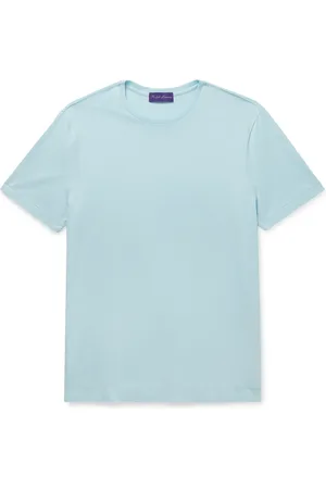 Ralph Lauren Logo-Embroidered Cotton-Lisle T-Shirt