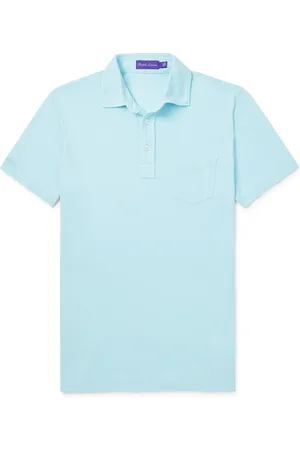 Ralph Lauren Slim-Fit Washed Cotton-Piqué Polo Shirt