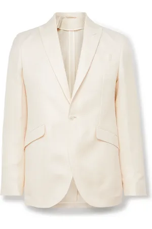 Favourbrook Slim-Fit Herringbone Linen and Silk-Blend Suit Jacket