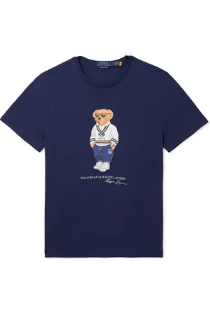 Ralph Lauren Slim-Fit Logo-Print Cotton-Jersey T-Shirt