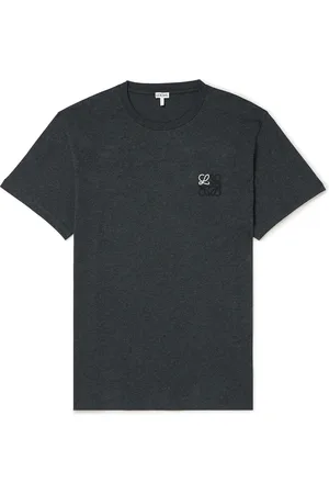 Loewe Slim-Fit Logo-Embroidered Cotton-Jersey T-Shirt