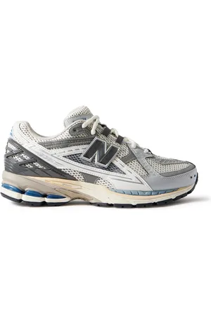 New Balance 1906 Rubber- and Leather-Trimmed Mesh Sneakers
