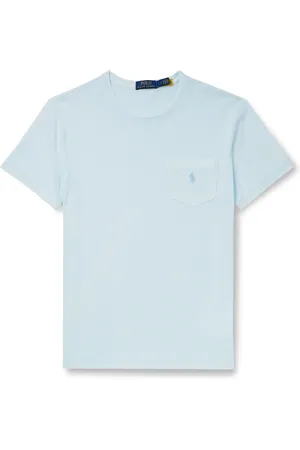 Ralph Lauren Slim-Fit Logo-Embroidered Cotton-Jersey T-Shirt