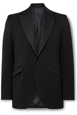 Favourbrook Tommy Slim-Fit Grosgrain-Trimmed Wool Tuxedo Jacket