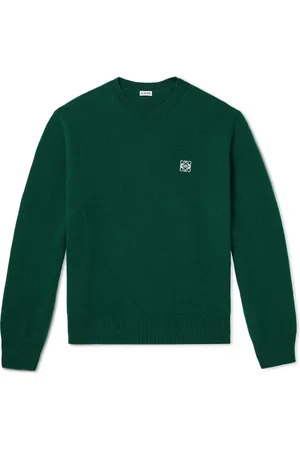 Loewe Anagram Logo-Embroidered Wool Sweater