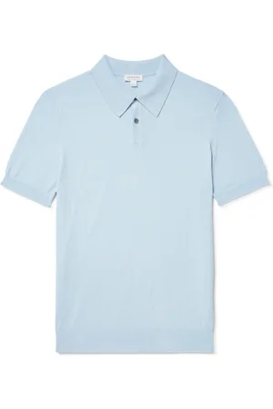 Sunspel Ice Supima Cotton Polo Shirt