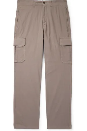 Mr P. Edward Straight-Leg Organic Cotton-Blend Ripstop Cargo Trousers