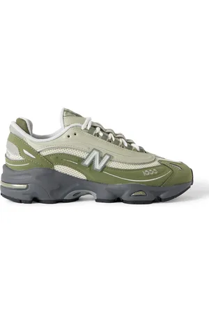 New Balance M1000 Embroidered Panelled Mesh Sneakers