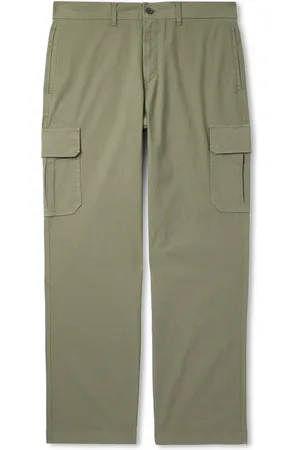 Mr P. Edward Straight-Leg Organic Cotton-Blend Ripstop Cargo Trousers