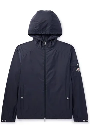 Moncler Etiache Logo-Appliqued Shell Hooded Jacket