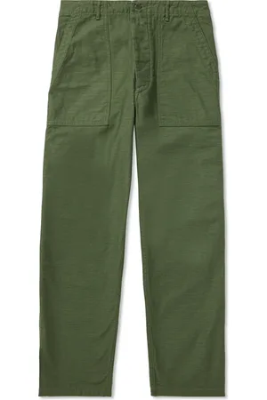 ORSLOW Straight-Leg Cotton Trousers