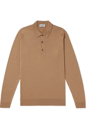 JOHN SMEDLEY Belper Slim-Fit Merino Wool Polo Shirt