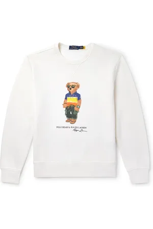 Ralph Lauren Logo-Print Cotton-Blend Jersey Sweatshirt