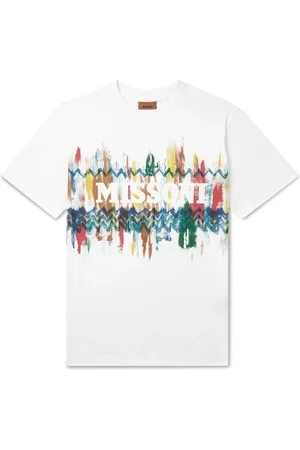 Missoni Logo-Print Cotton-Jersey T-Shirt