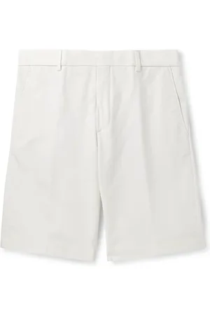 Loro Piana Jarno Straight-Leg Stretch-Cotton Bermuda Shorts