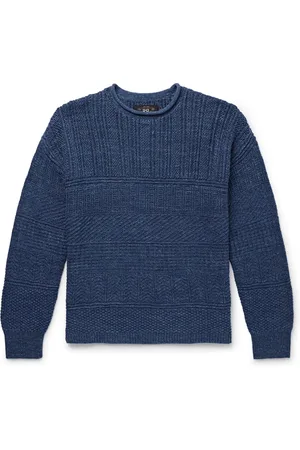 Ralph Lauren Cotton and Linen-Blend Sweater