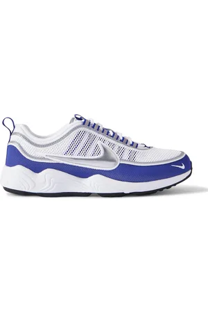 Nike Air Zoom Spiridon Rubber-Trimmed Mesh Sneakers
