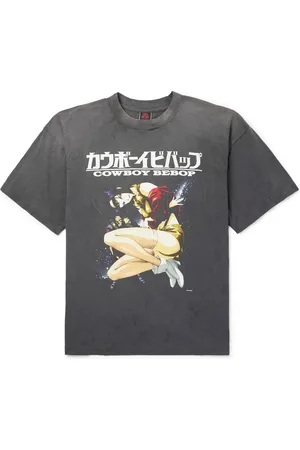 SAINT MXXXXXX Cowboy Bebop Printed Cotton-Jersey T-Shirt