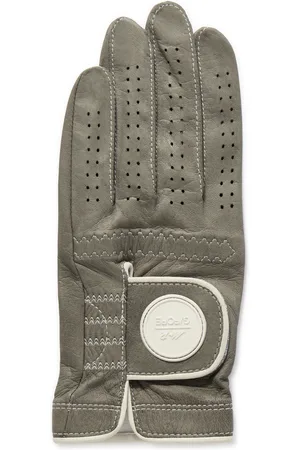 Mr P. G/FORE Golf Logo-Appliquéd Leather Left Hand Glove