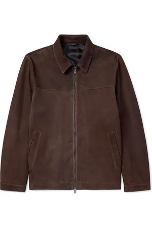 Sunspel Suede Harrington Jacket