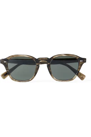 Oliver Peoples Eyles D-Frame Acetate Polarised Sunglasses