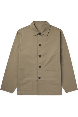 OFFICINE GENERALE Uriel Cotton-Twill Overshirt