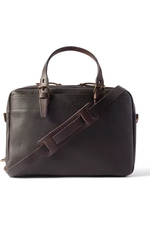 BLEU DE CHAUFFE Folder Business Full-Grain Leather Briefcase