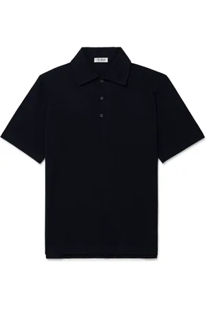 DE PETRILLO Cotton-Piqué Polo Shirt