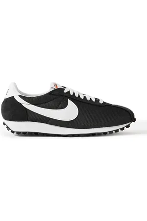 Nike LD-1000 Leather and Suede-Trimmed Mesh Sneakers