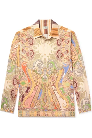 Etro Printed Satin Shirt